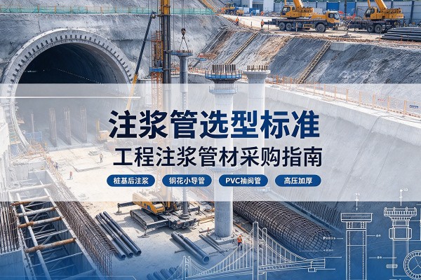 古城注浆管选型标准